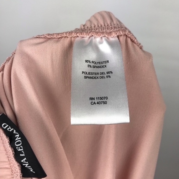 Nwt-Nina Leonard, Pull On Pant, Miracle Matte Jersey. Color:Peach/Pink. Size: 3X - Picture 8 of 9